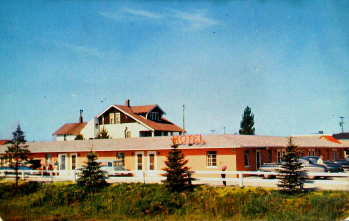 Terrace Motel - Vintage Postcard (newer photo)